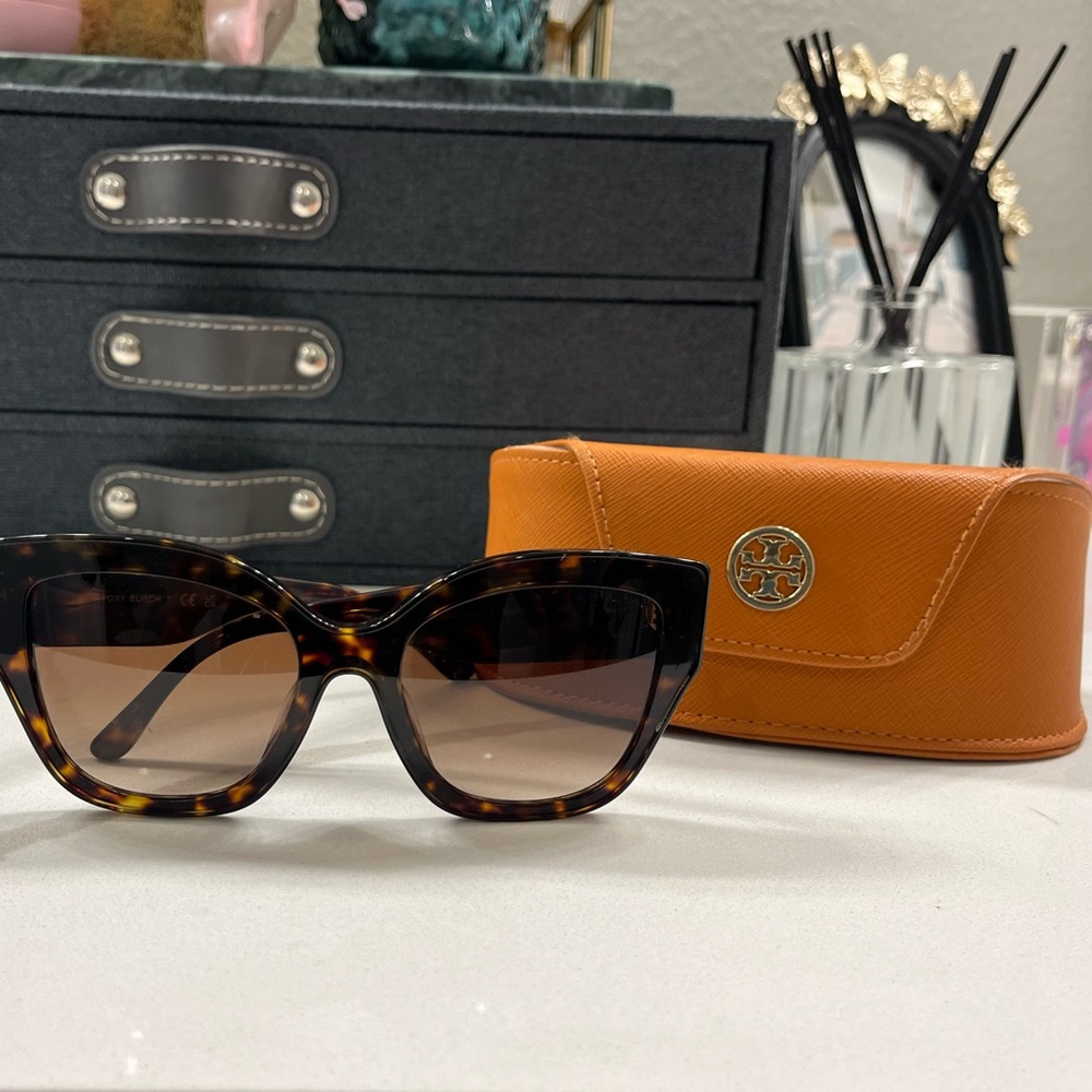 Tory Burch Tortoise Sunglasses